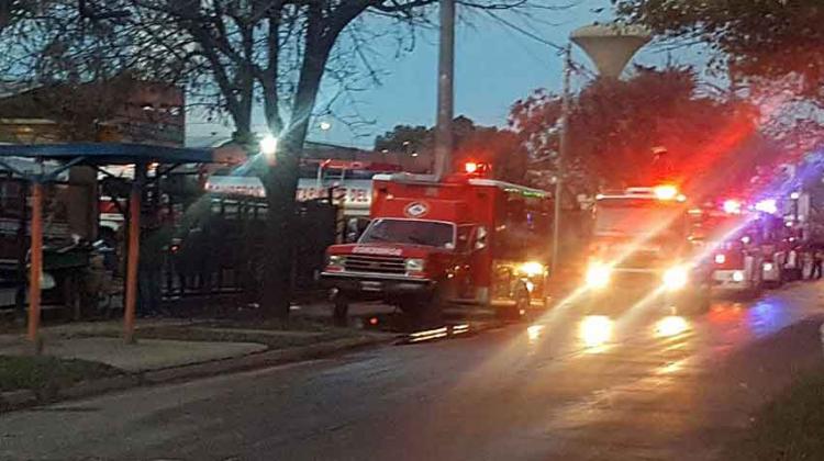 Se incendió una papelera en la localidad de Garín