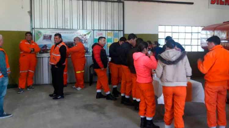 Capacitaron a bomberos en siniestro con materiales peligrosos