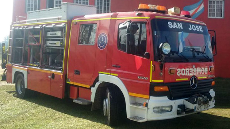 Nuevas unidades para los bomberos de San José