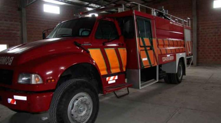 Nuevo móvil para bomberos de Pérez Millán