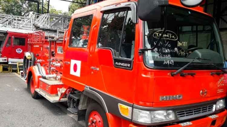 Japón dona a Bomberos de El Salvador una motobomba