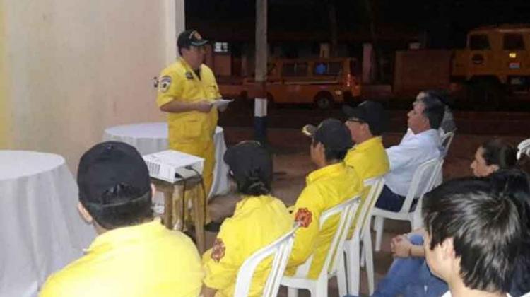 Bomberos voluntarios cumplen 10 años en Santa Rosa