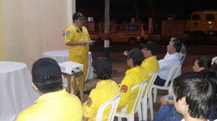 Bomberos voluntarios cumplen 10 años en Santa Rosa