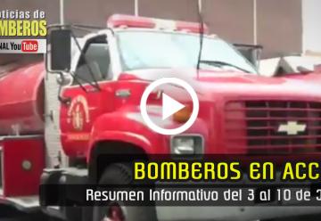 BOMBEROS EN ACCIÓN – Resumen Informativo del 3 al 10 de Junio