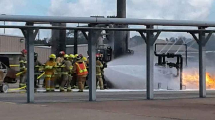 Bomberos de Cutral Co se capacitaron en Texas