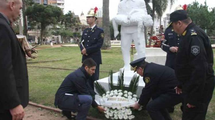 Conmemoraron los 107 años de la creación de los Bomberos Zapadores