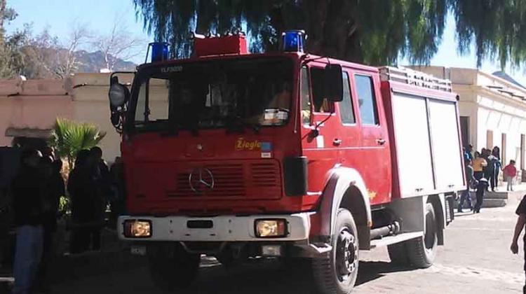 Primera unidad para Bomberos voluntarios de Seclantás