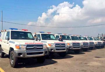 Bomberos de Maracaibo recibe ambulancias y uniformes