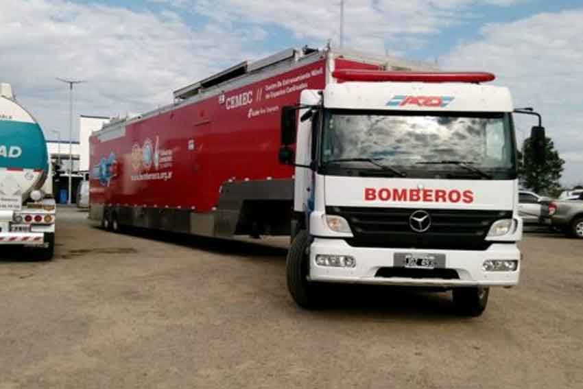 La Regional 5 trabaja en el Centro de Entrenamiento Móvil