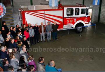 Nueva unidad para el Destacamento Nº2  de Bomberos de Olavarria