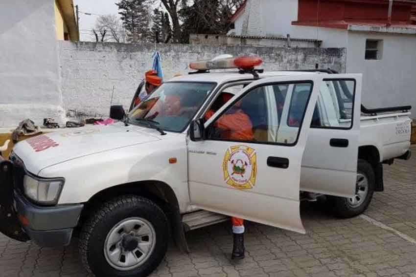 Nuevo móvil para Bomberos Voluntarios de Alpa Corral