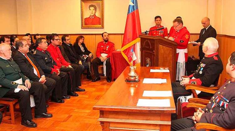 Primera Compañía de Temuco celebró sus 117 años