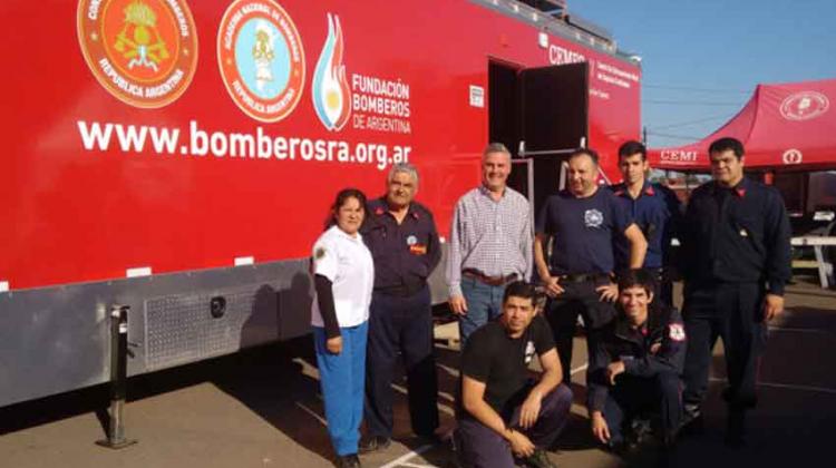 Bella Vista sede de Capacitación Nacional de Bomberos