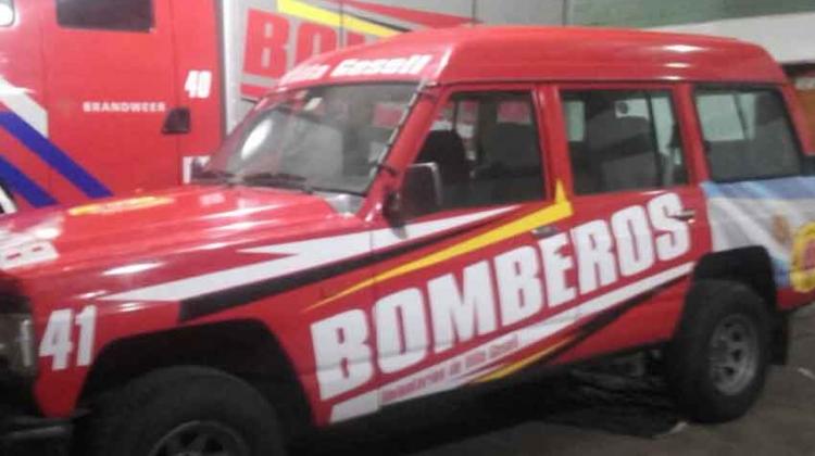 Bomberos Voluntarios de Villa Gesell cuentan con un nuevo móvil