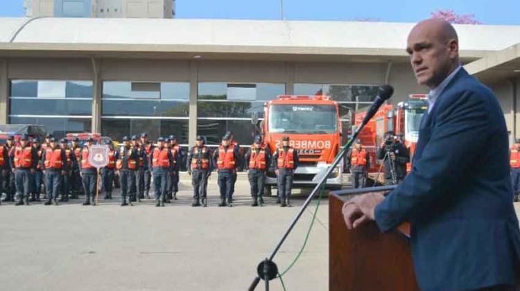 Bomberos de la policia de Jujuy conmemoró su 96° aniversario