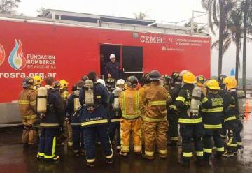 Bomberos realizaron una jornada de capacitación