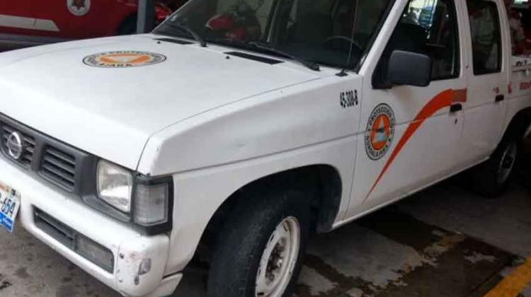 Roban camioneta propiedad de bomberos de Guadalajara
