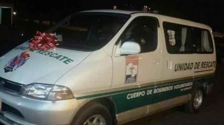 Bomberos de Naranjito recibió su primer móvil de rescate