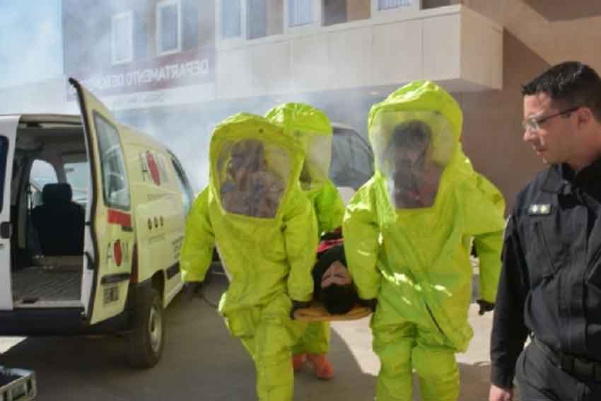 capacitaron sobre manejo de materiales peligrosos