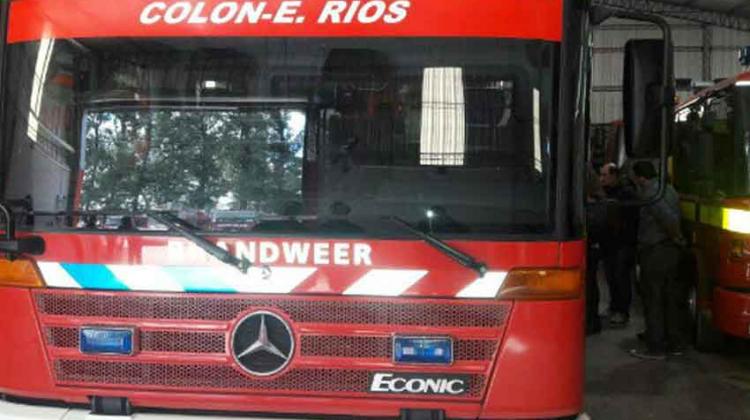 Nueva unidad para los Bomberos Voluntarios de Colon