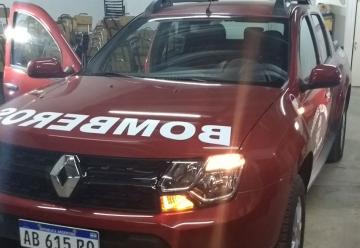 Bomberos de Elortondo adquirió una camioneta Renault