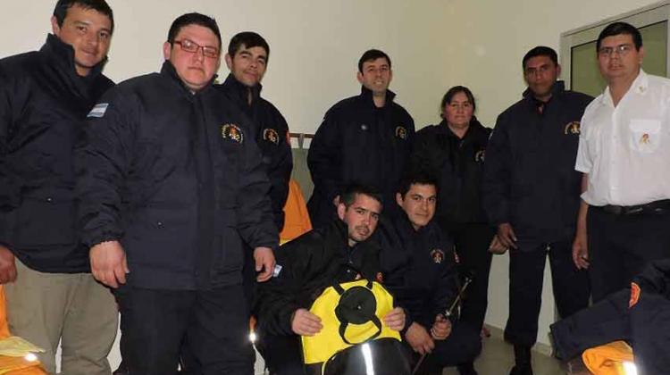 Bomberos de Calchaquí presentaron nuevo equipamiento