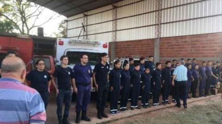Bomberos recibieron un subsidio para la edificación del cuartel