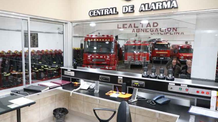 Mejoraras en el cuartel de los Bomberos de Echenagucía