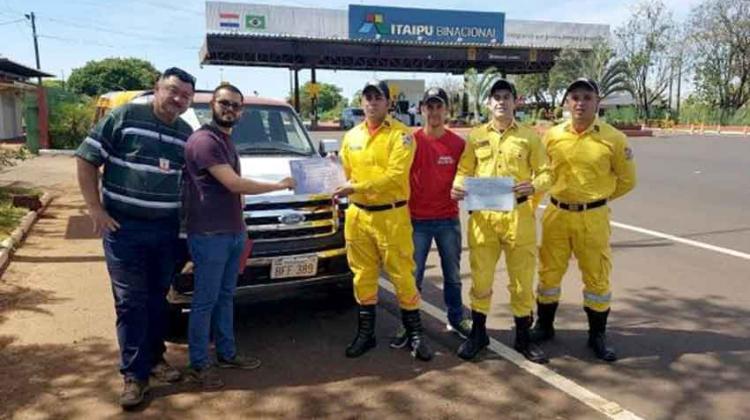 Bomberos hicieron colecta anual para comprar camión