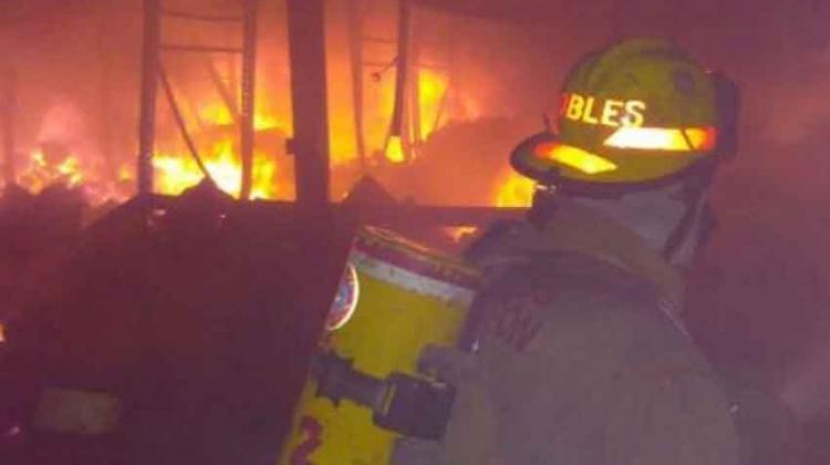 Muere en incendio bombero de Ciudad Guadalupe