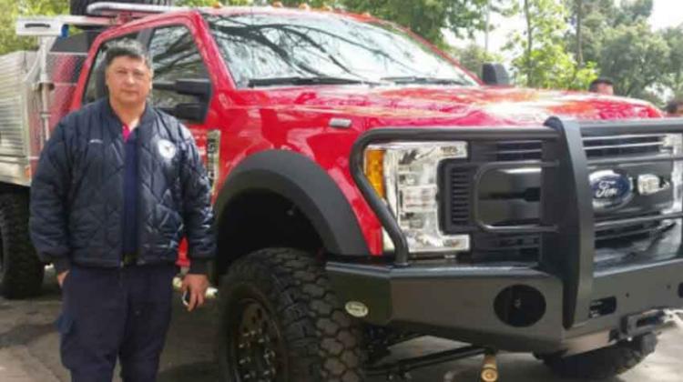 Bomberos presentaron una nueva unidad todo terreno para incendios