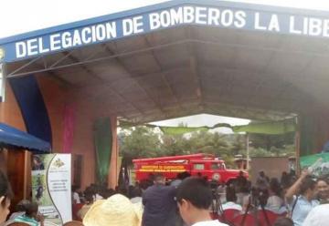 Inauguran estación de bomberos en el municipio de la Libertad