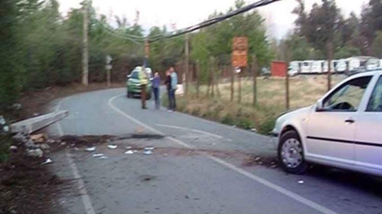 Bombero resultó gravemente herido tras asistir a un rescate vehicular