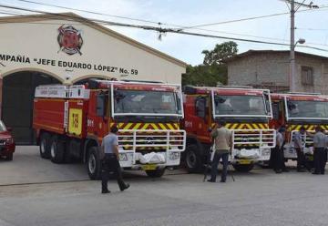 Nuevos carros bombas para los Bomberos de Guayaquil