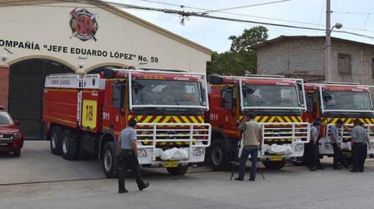 Nuevos carros bombas para los Bomberos de Guayaquil