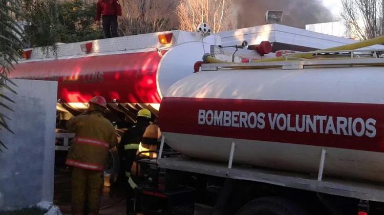 Aprobaron ley de beneficios sociales para bomberos voluntarios