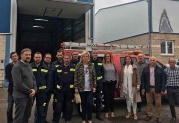 Dos camiones para los parques de bomberos de Palencia