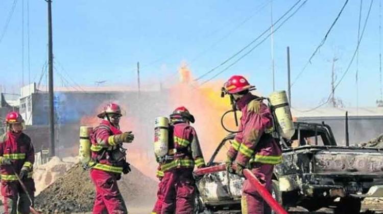 Advierten carencias en compañía de bomberos de Huaraz