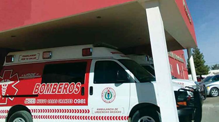 Despoja Hospital Comunitario a los Bomberos de ambulancia