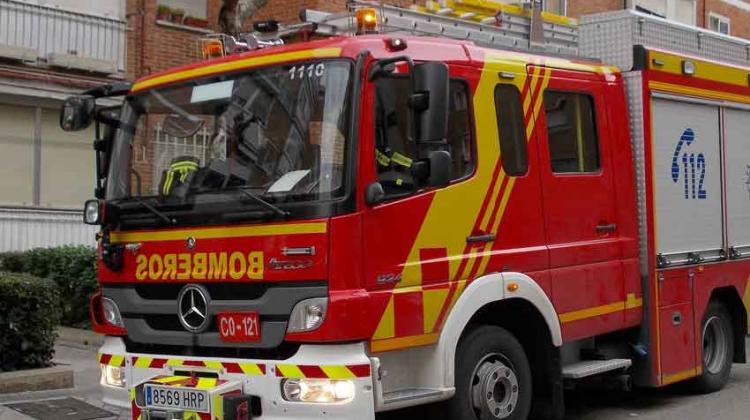 Manifestación por la situación de los Bomberos de Madrid