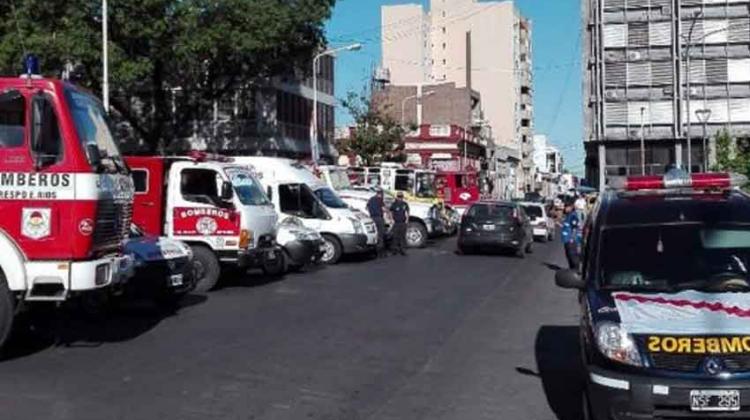 Malestar de Bomberos por la suspensión de la reunión con Bordet