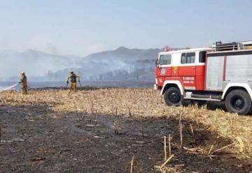 Logran controlar un Incendio forestal en Guasapampa