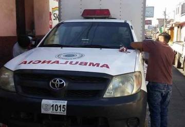 Bomberos Voluntarios de Amatitlán se quedan sin ambulancia