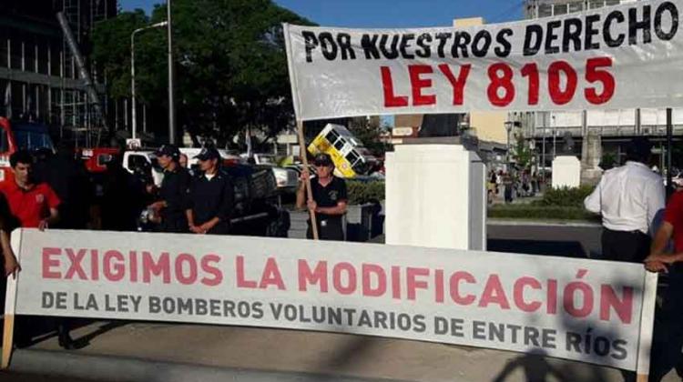 Respuesta del Gobierno al reclamo de Bomberos Voluntarios