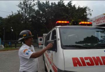 Delincuentes disparan contra Bomberos en Villa Nueva