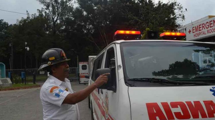 Delincuentes disparan contra Bomberos en Villa Nueva