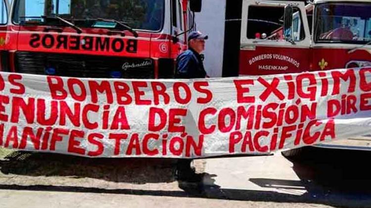 Por diferencias renunciaron los bomberos que cumplían funciones