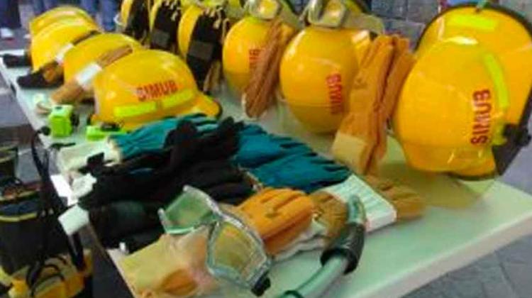 Entregan equipo a Bomberos de Guanajuato capital