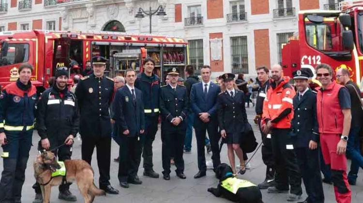 El Cuerpo de Bomberos de Madrid cumple 50 años