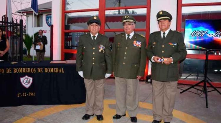 50° Aniversario del Cuerpo de Bomberos de Romeral